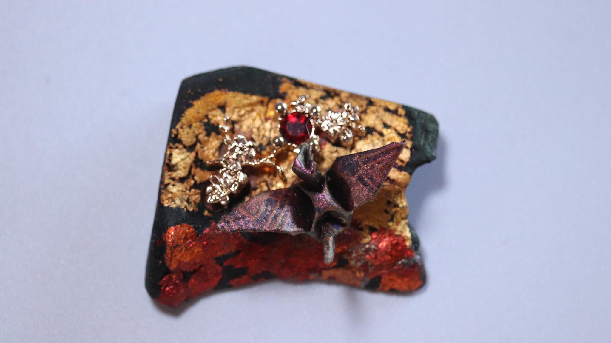 和装指輪sakura3　kimono ring  着物リング　ウッドリング　ハンドメイド　和風 | 3枚目