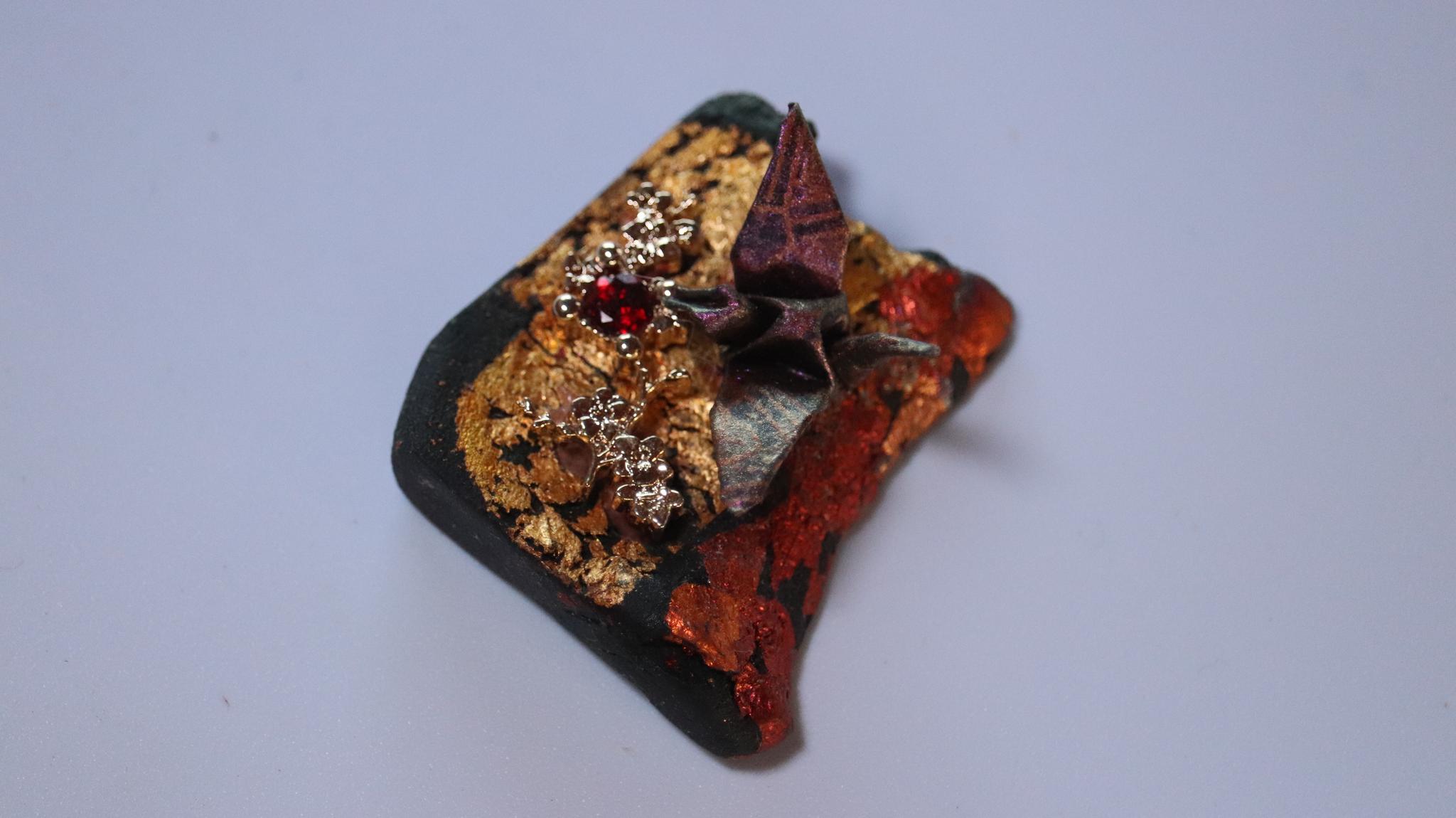 和装指輪sakura3　kimono ring  着物リング　ウッドリング　ハンドメイド　和風 | 4枚目