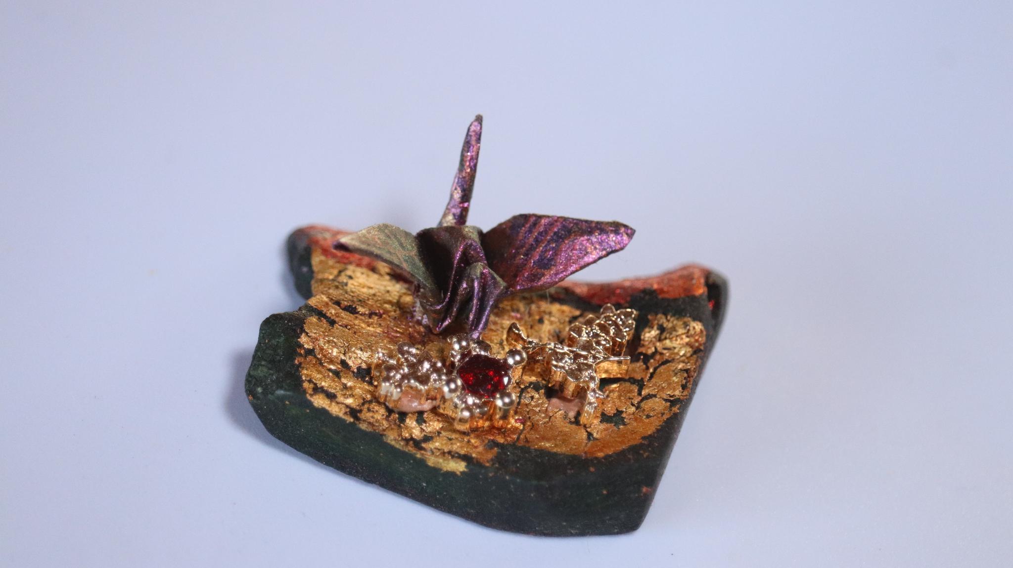 和装指輪sakura3　kimono ring  着物リング　ウッドリング　ハンドメイド　和風 | 8枚目