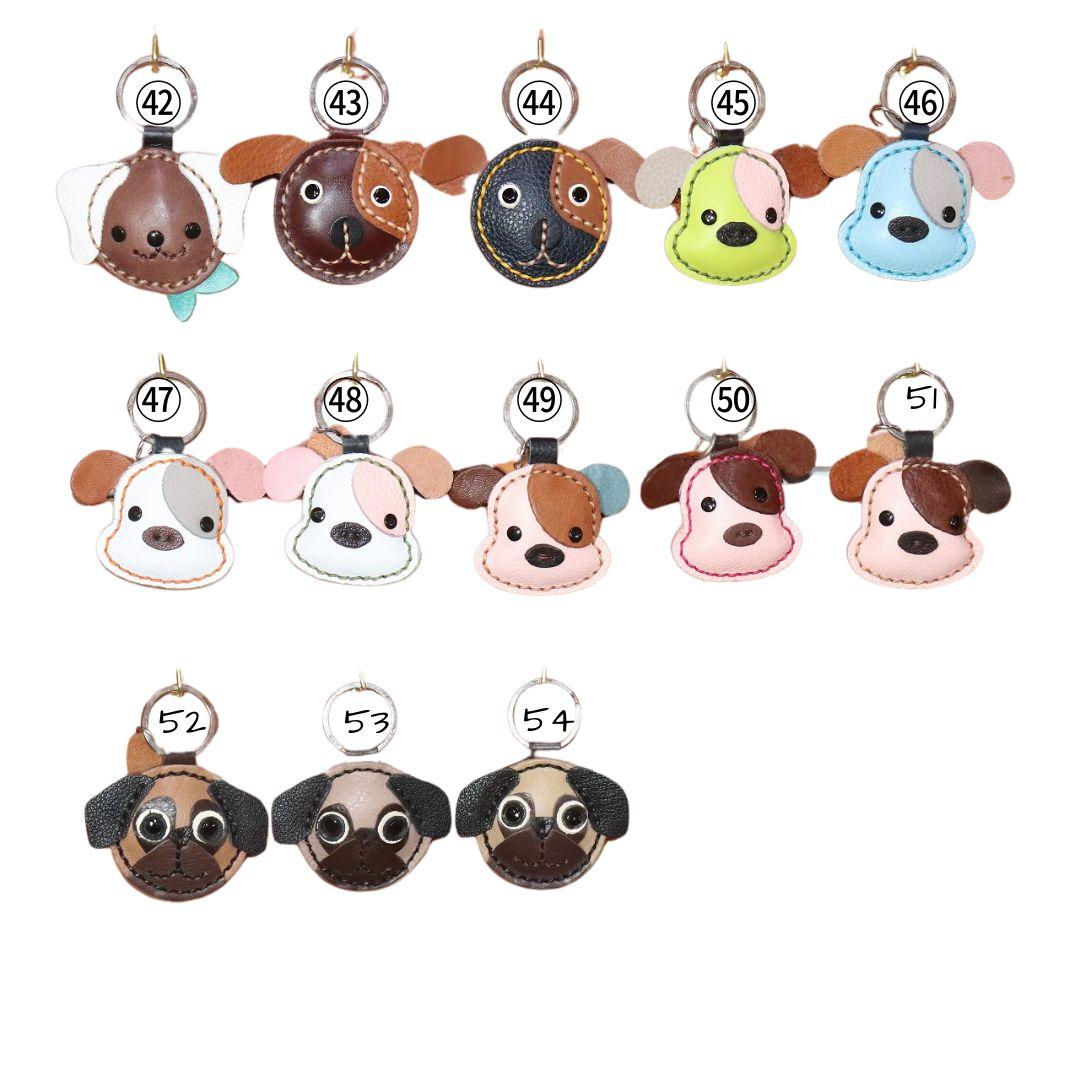 本革キャラクターキーホルダー　コンパクトでかわいい革製キーフォルダー　プレゼント用にピッタシ | 10枚目