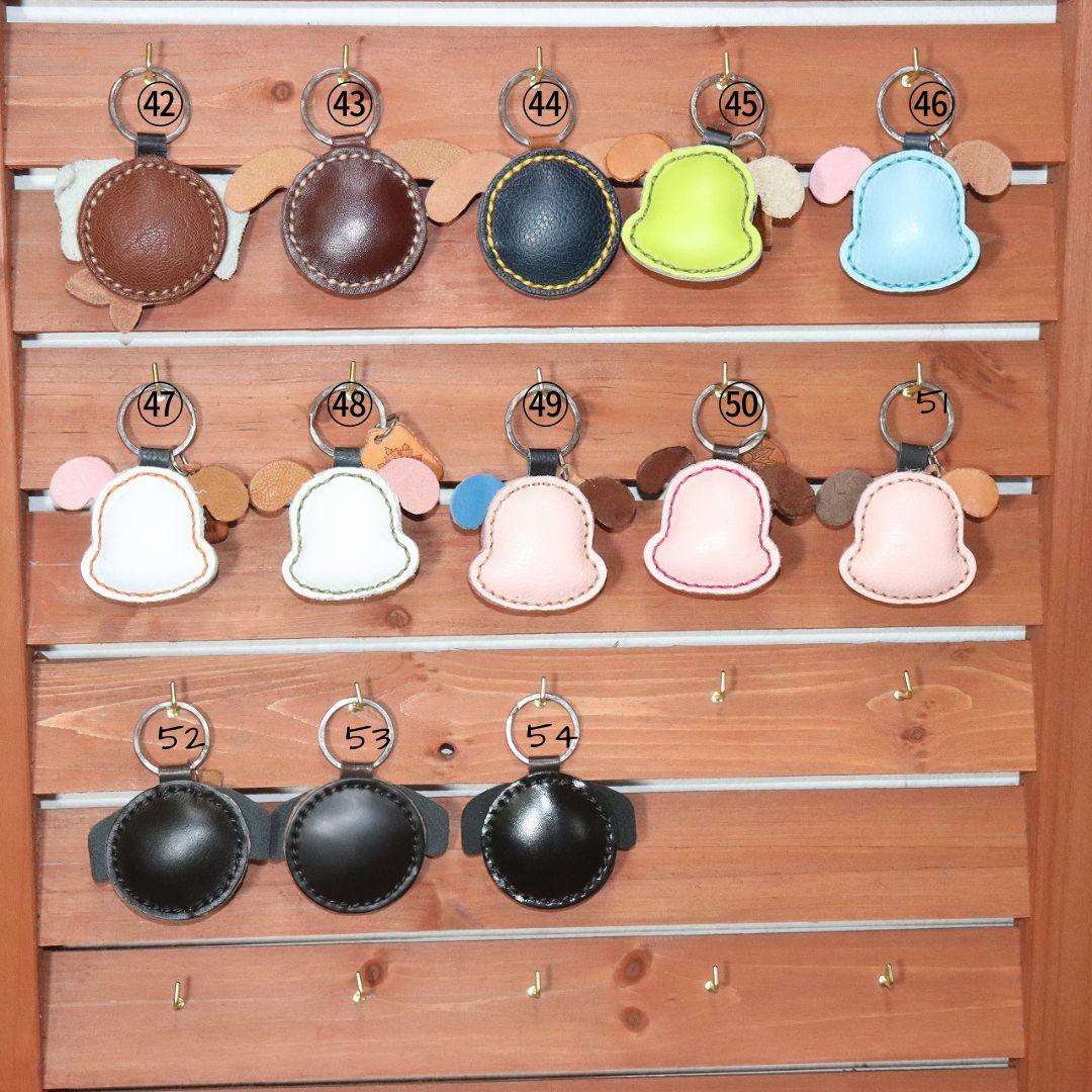 本革キャラクターキーホルダー　コンパクトでかわいい革製キーフォルダー　プレゼント用にピッタシ | 11枚目