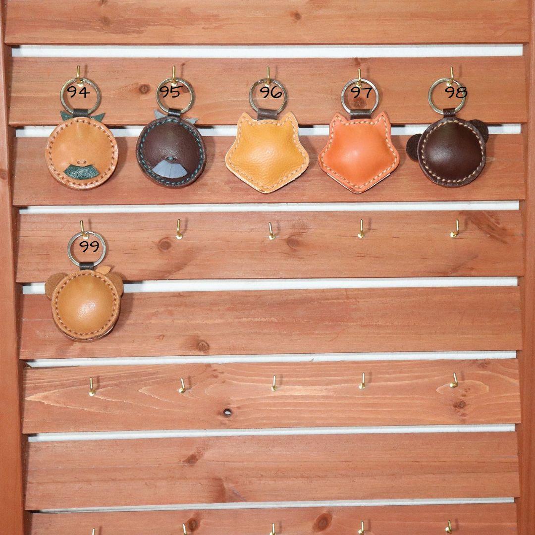 本革キャラクターキーホルダー2　コンパクトでかわいい革製キーフォルダー　プレゼント用にピッタシ2 | 12枚目