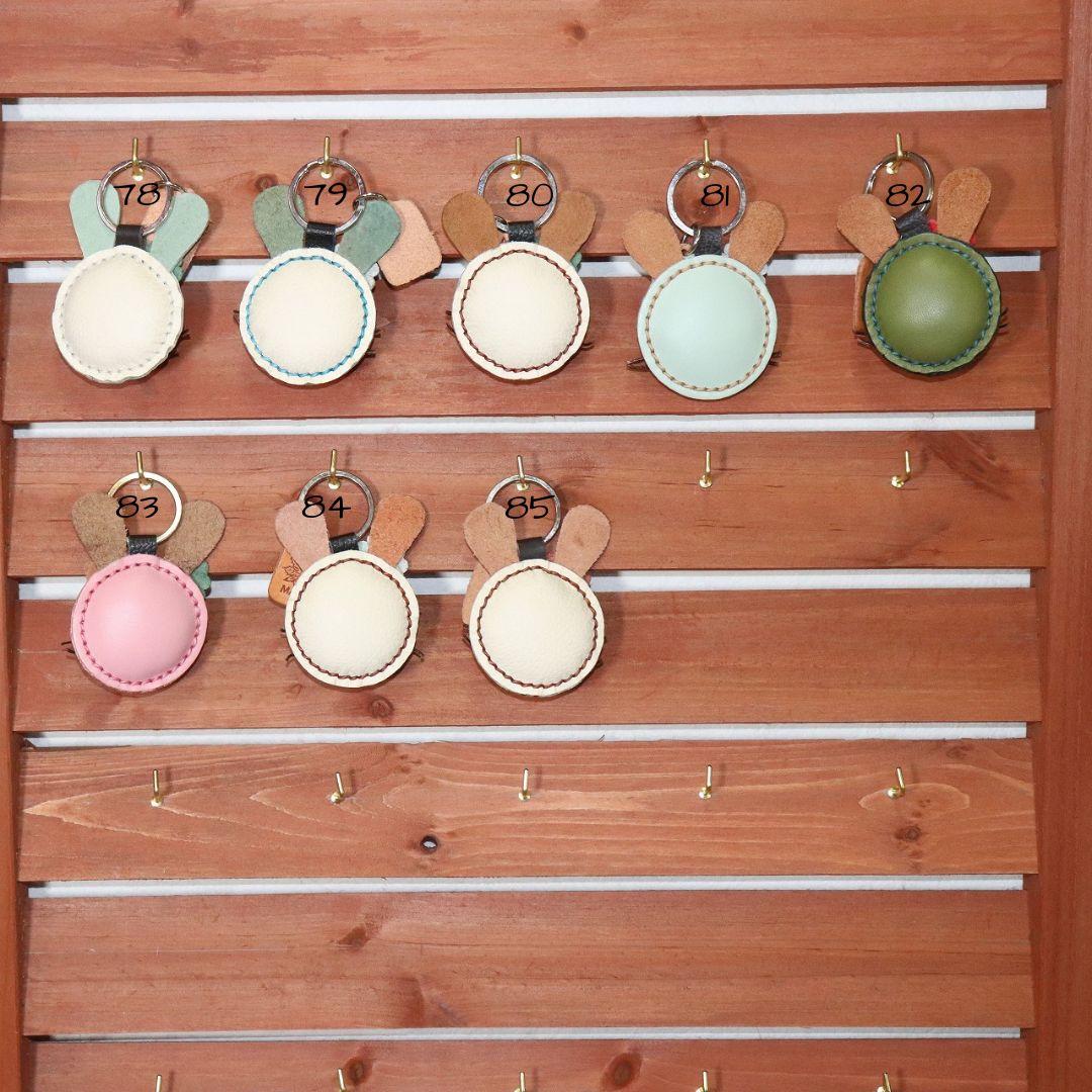 本革キャラクターキーホルダー2　コンパクトでかわいい革製キーフォルダー　プレゼント用にピッタシ2 | 7枚目